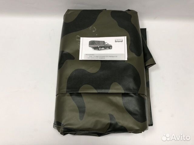 Тент на УАЗ 2360, Карго старого образца, камуфляж