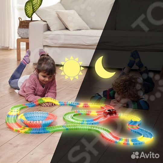 Light Up Tracks светящийся гоночный трэк