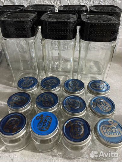 Набор банок для круп и специй