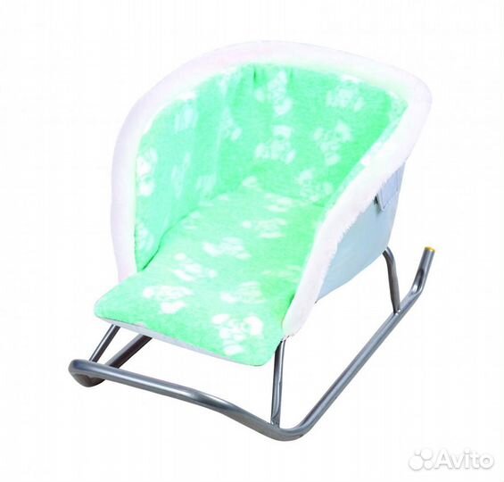 Сиденье для санок меховое универсальное сс2-2