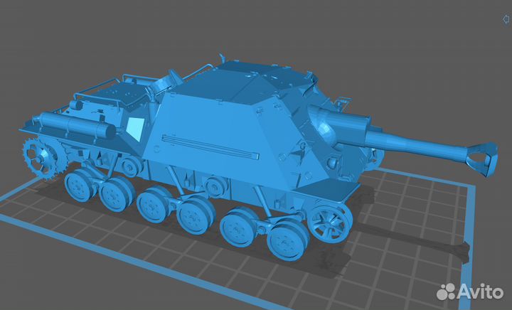 1/35. IKV103. D7 US-dozer