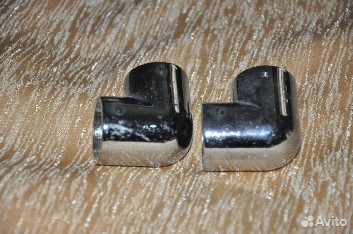 Мебельная фурнитура для труб хром