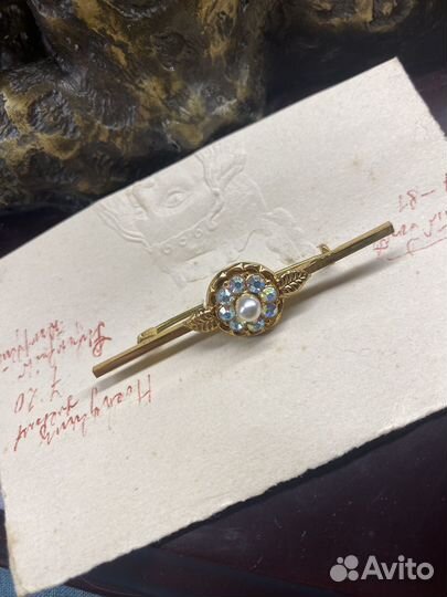 Брошь josef feix & sohne, антик Германия