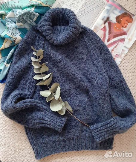 Свяжу на заказ джемпер, шапку, снуд