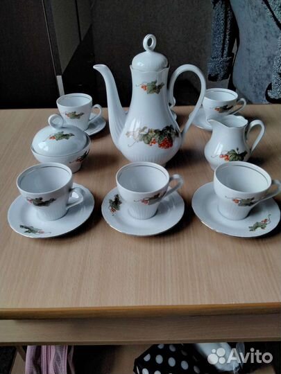 Кофейный сервиз новый Германия фарфор