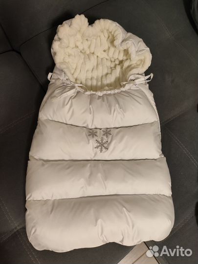 Зимний конверт на выписку из роддома