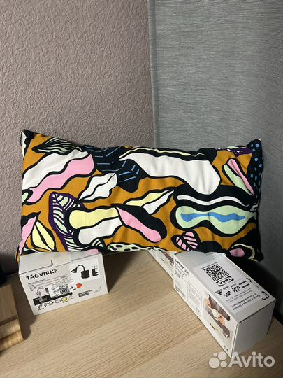 Подушка икея сандмотт