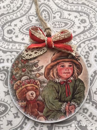 Елочные игрушки Винтажные