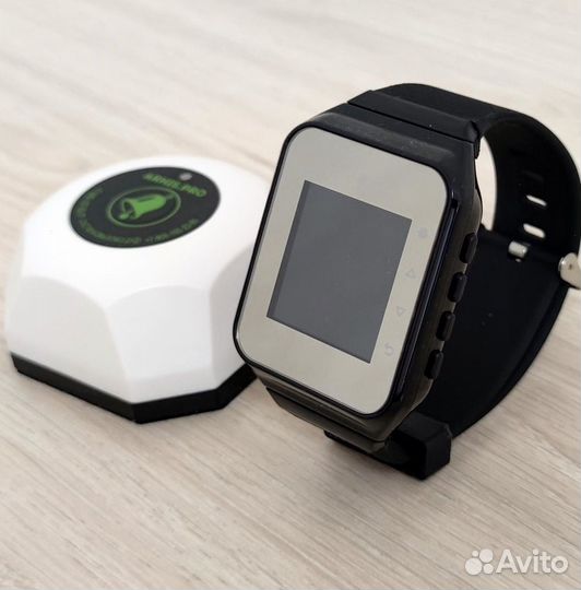 Беспроводная система/кнопка вызова официанта часы