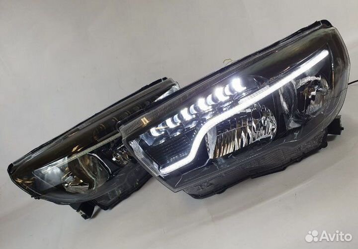 Тюнинг фары Лада Веста LED