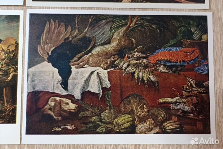 Франс Снейдерс, 6 открыток 50-80е