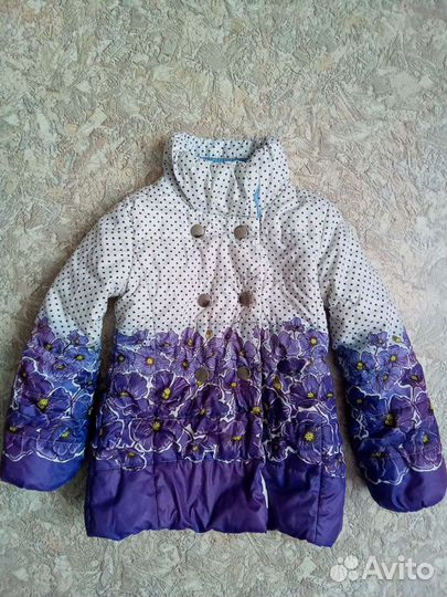 Куртка для девочки 110-116