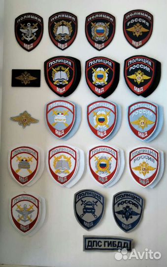 Шевроны Полиция нового образца