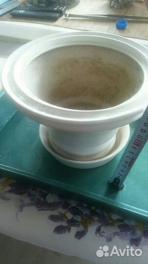 Горшки цветочные каскад из 3х шт