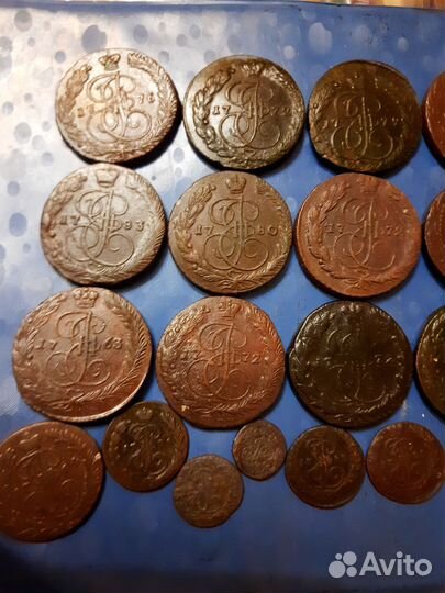 Монеты екатерины 2