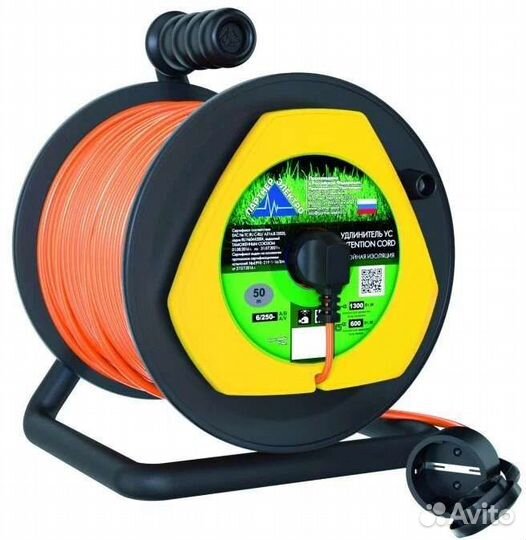 Удлинитель на катушке