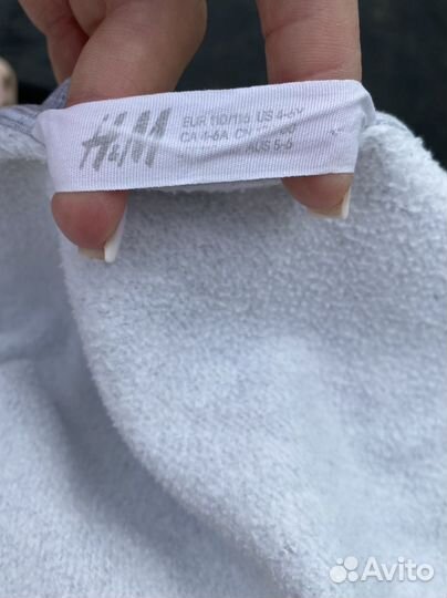 Кофта лонгслив свитшот для девочки hm