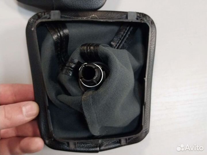 Ручка МКПП с чехлом Skoda Octavia a5