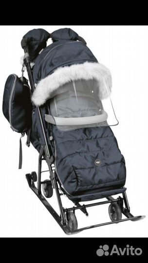 Новые санки-коляска Ника 7-5 SK