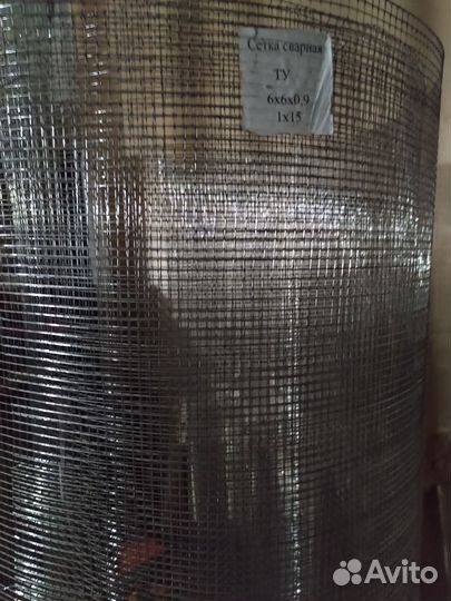 Сетка сварная оцинкованная 6х6 0,9 мм кормушек