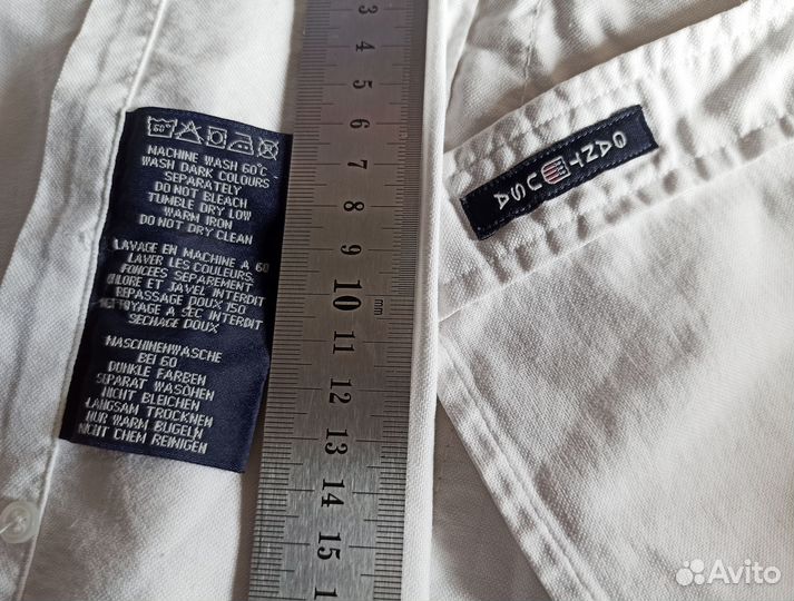 Рубашка Gant белая 146/152 11-12 лет xl детская