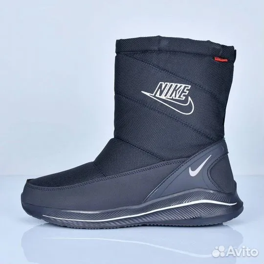 Дутики мужские зимние с мехом Nike арт 5609