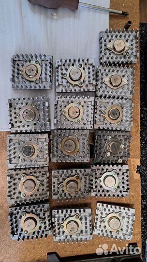 Радиаторы с транзистора кт903б,ссср, 80,90е года