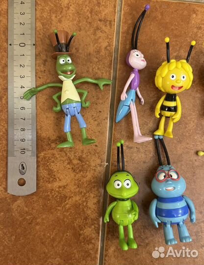 Коллекционные фигурки мультфильм Пчела Майа