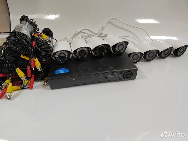 Видеонаблюдение 4 кам., веб камера, camera