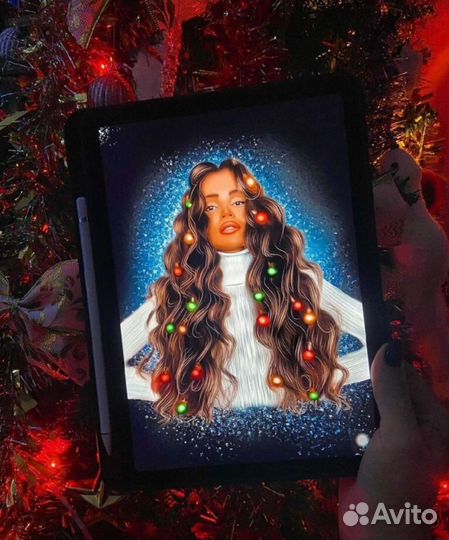 Портрет на холсте по фото