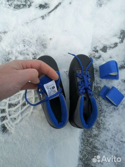 Лыжи детские с ботинками