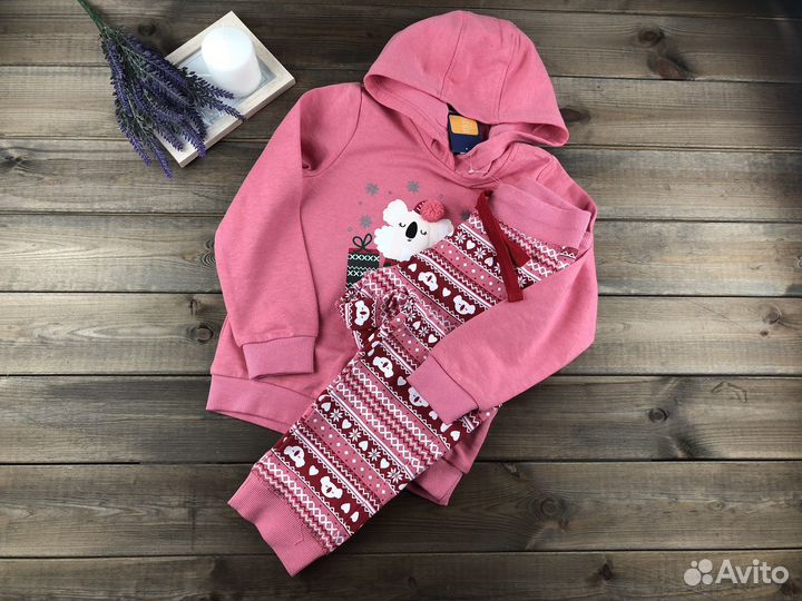 Костюм спортивный для девочки 110 116