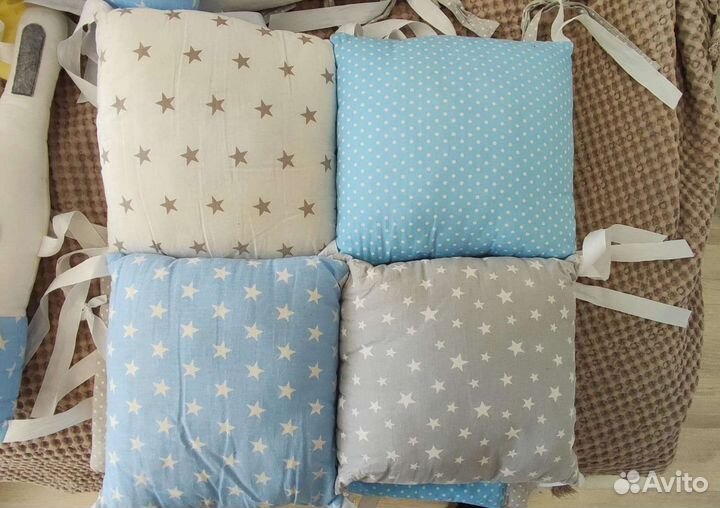 Бортики в детскую кроватку