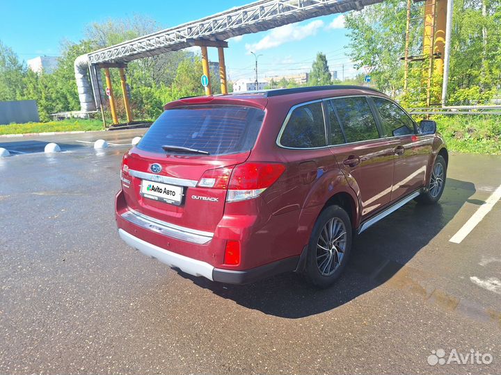Subaru Outback 2.5 CVT, 2011, 167 000 км