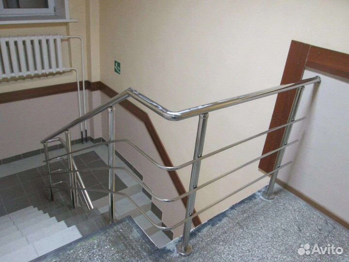 Перила с поручнем пвх