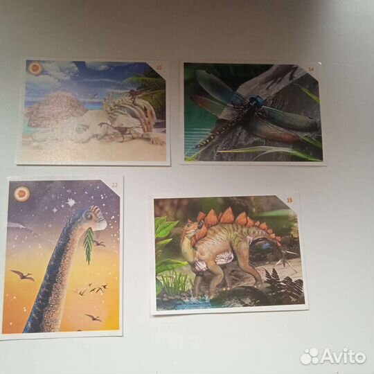 Наклейки динозавры оживают