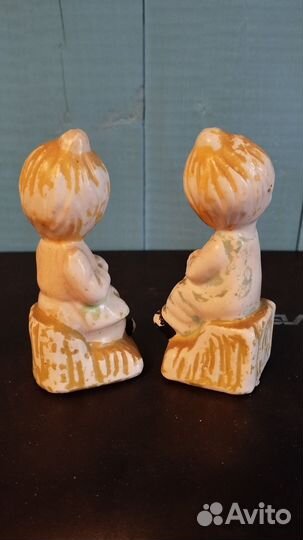 Солонка и перечница СССР фигурки