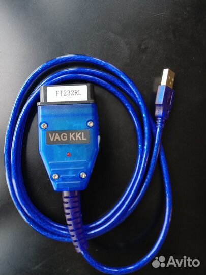 Сканер OBD II KKL VAG COM 409.1 K-Line, ftdi fT232