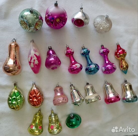 Елочные игрушки СССР