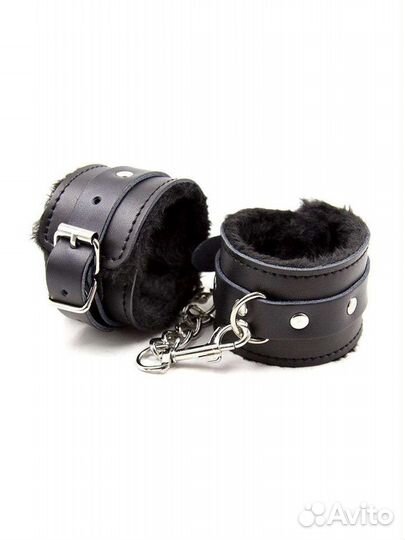 Кожаные наручники для ролевых игр
