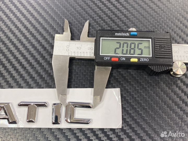 Эмблема на крышку багажника 4 Matic хром