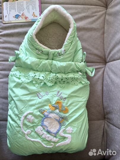 Меховой конверт-трансформер на овчине