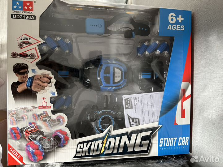 Машинка перевертыш на радиоуправлении 6+