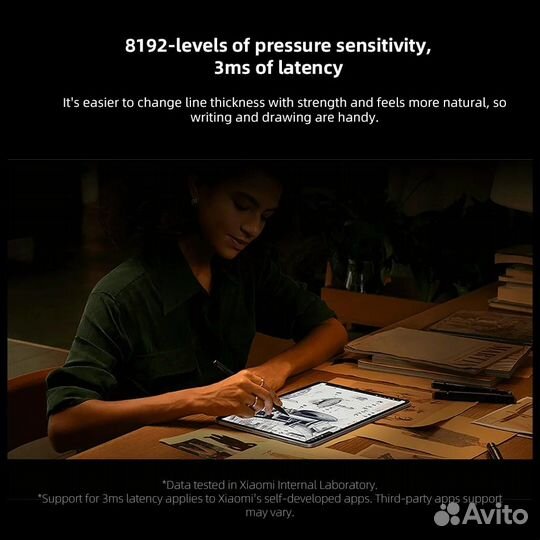 Стилус Xiaomi focus pen Mi Pad 6S PRO/Mi Pad 6 Max