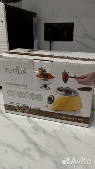 Фондю smile шоколадный фонтан FD-4001