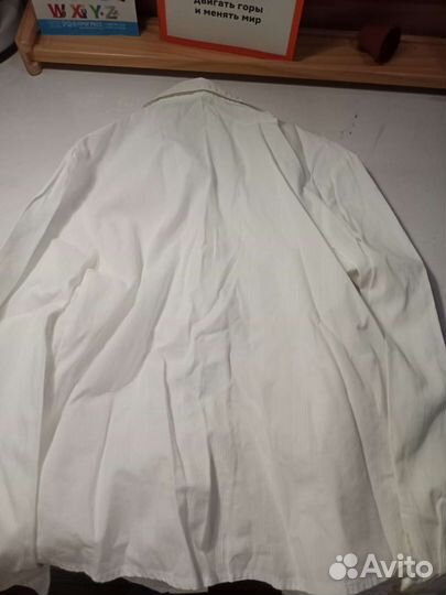 Рубашка белая для девочек