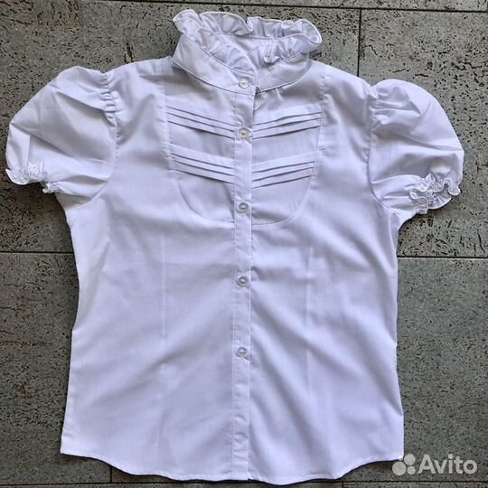 Рубашка школьная для девочки