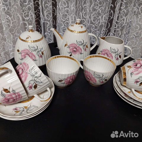 Чайный сервиз СССР ффз Чайка