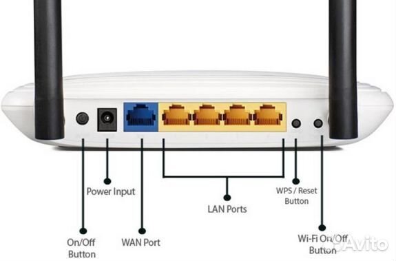 Wi-Fi роутер TP link TL-WR841N v13