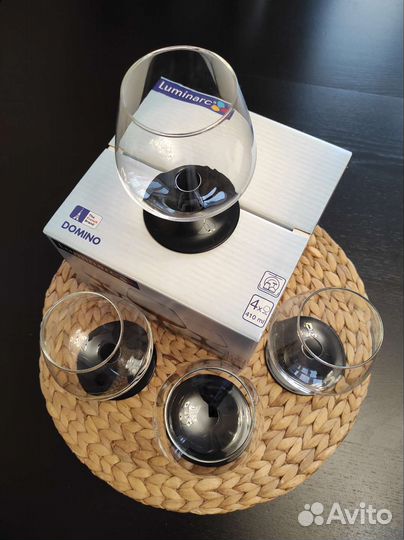 Набор бокалов Luminarc для коньяка Домино 4 шт